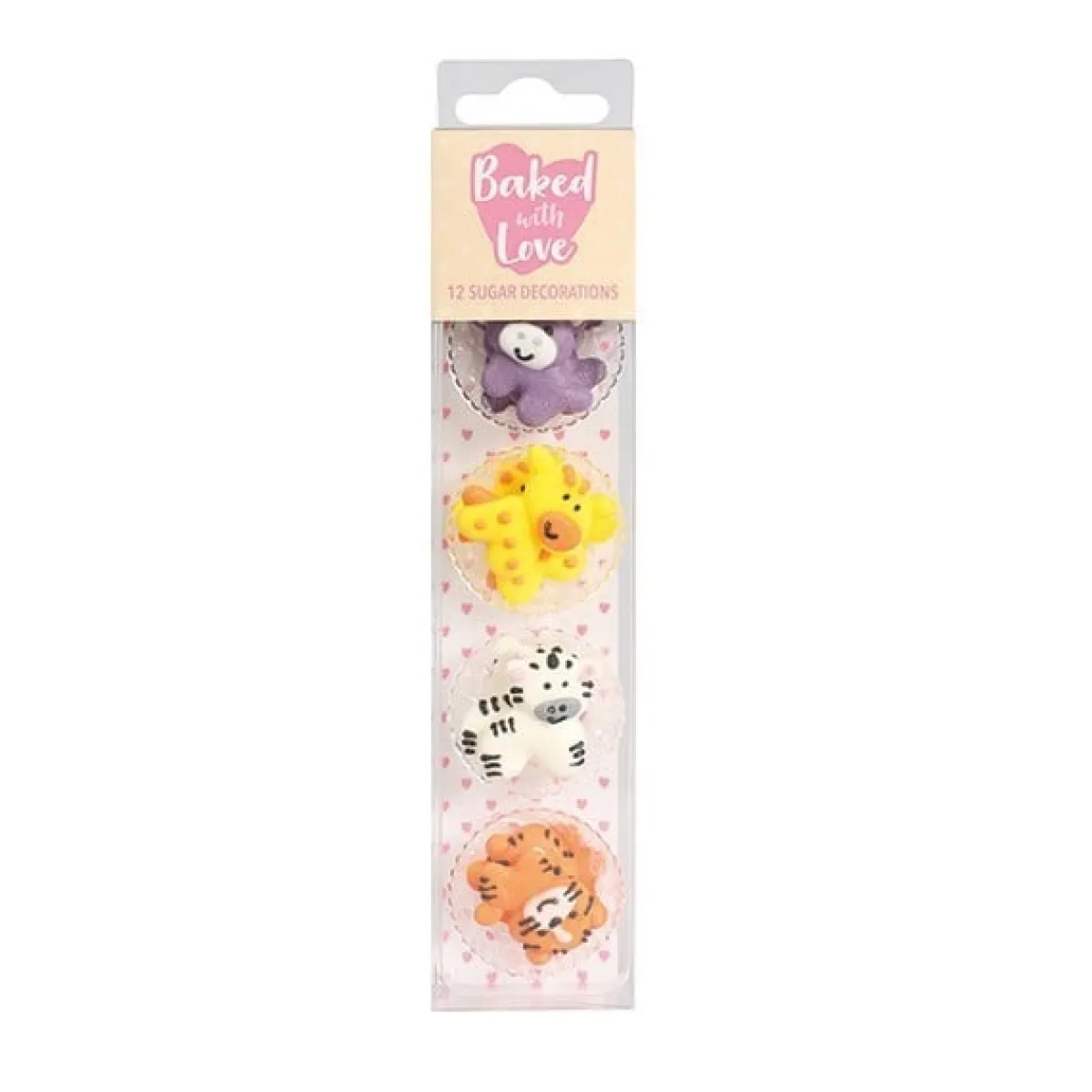 Culpitt Suikerdecoratie Jungle Dieren 25mm 12st. Discount