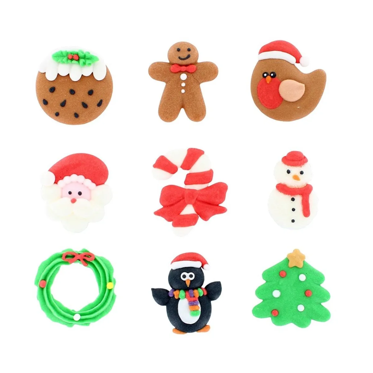 Culpitt Suikerdecoratie Kerstmis 35mm 90st. Discount