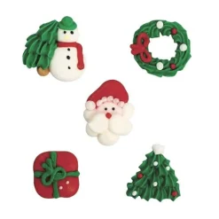 Culpitt Suikerdecoratie Kerst Assortiment 250st. Clearance