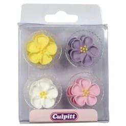 Culpitt Suikerdecoratie Rozen assortiment Ø25mm / 12st. Outlet