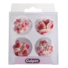 Culpitt Suikerdecoratie roze minihartjes en bloemen, 24st Clearance