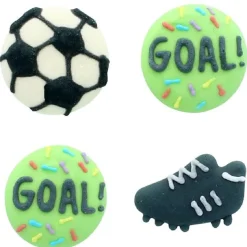 Culpitt Suikerdecoratie Voetbal 25mm 12st. Hot