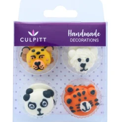 Culpitt Suikerdecoratie Wilde Dieren 12st. Outlet