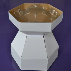 BrandNewCake Cupcake Doos Boeket Wit Ø18x19cm New
