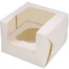 BrandNewCake Cupcake Doosje 1 Wit (incl. tray met venster) 25st. Hot