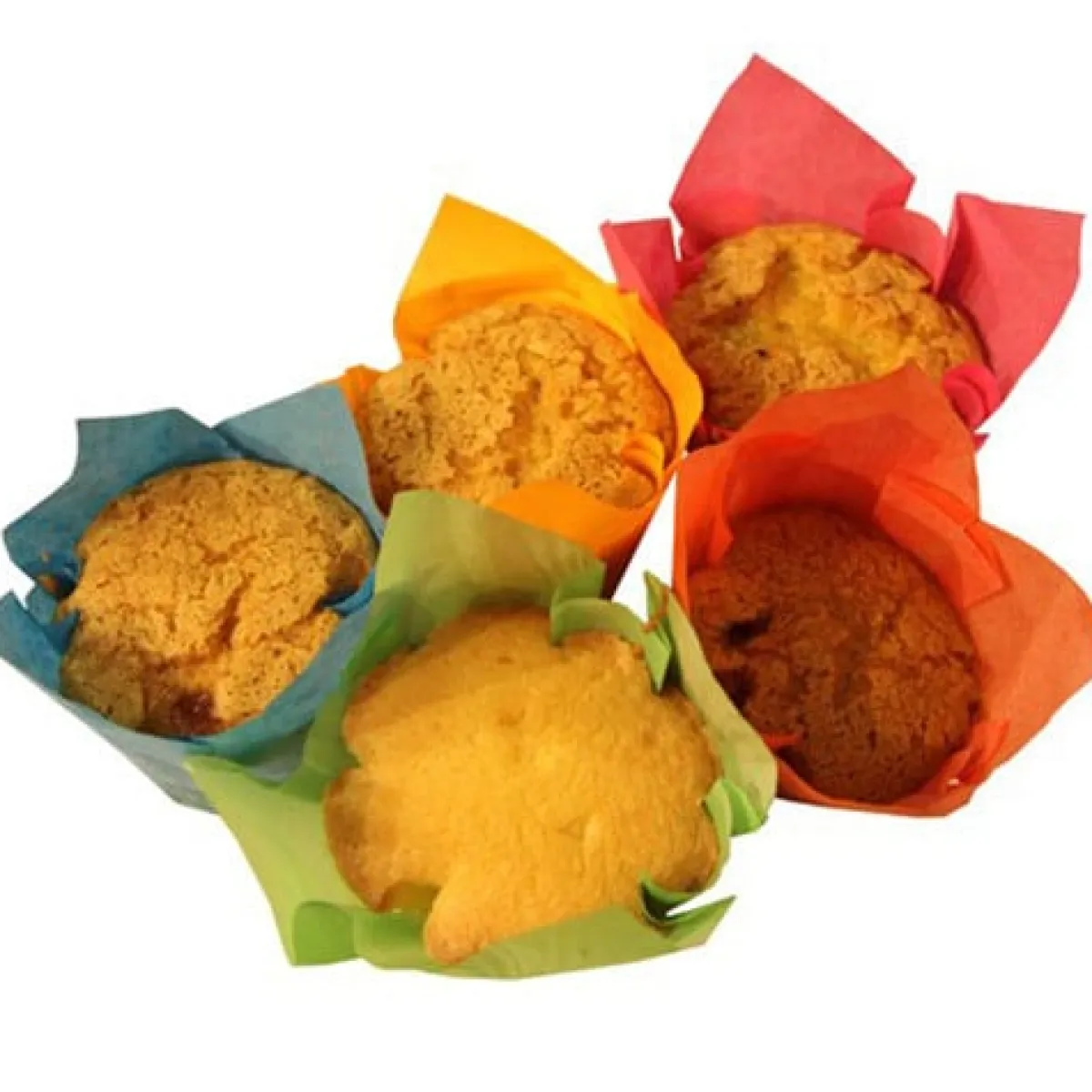 Overig Cupcake - Muffin cup Tulp Klein Kleurenmix 750st. Best