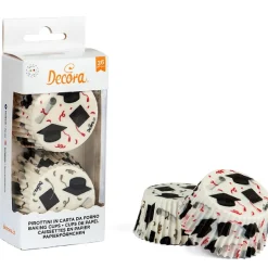 Decora Cupcake Vormpjes Geslaagd Ø50x32(h)mm 36 stuks Online