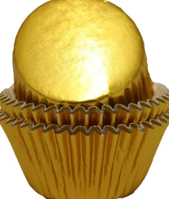 Culpitt Cupcake Vormpjes Goud metallic 50mm. 50st. Online