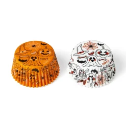Decora Cupcake Vormpjes Halloween Pompoen & Geest Ø50x32(h) mm 36st Clearance