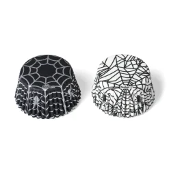 Decora Cupcake Vormpjes Halloween Spinnenweb Ø50x32(h) cm 36 stuks