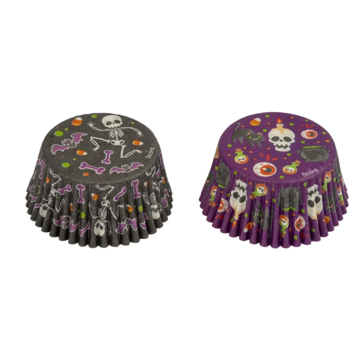 Decora Cupcake Vormpjes Happy Halloween Ø50x32(h) mm 36 stuks New