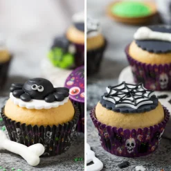Decora Cupcake Vormpjes Happy Halloween Ø50x32(h) mm 36 stuks New