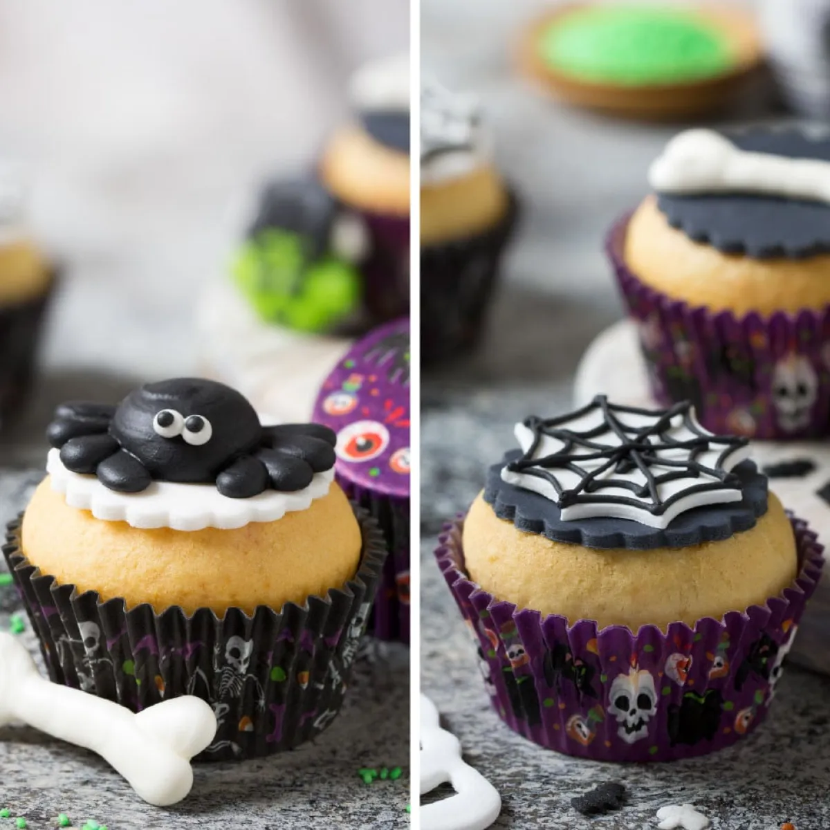 Decora Cupcake Vormpjes Happy Halloween Ø50x32(h) mm 36 stuks New