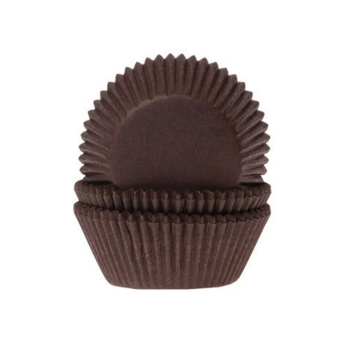 House of Marie Cupcake Vormpjes HoM Bruin 50x33mm. 50st. Online