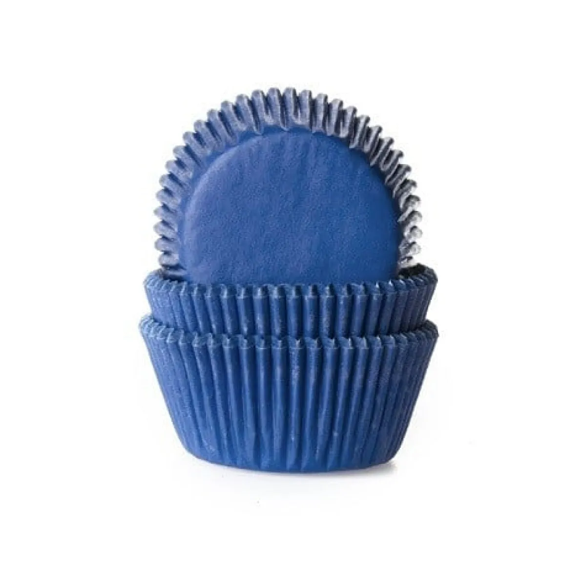 House of Marie Cupcake Vormpjes HoM Donker Blauw 50x33mm. 50st. Clearance