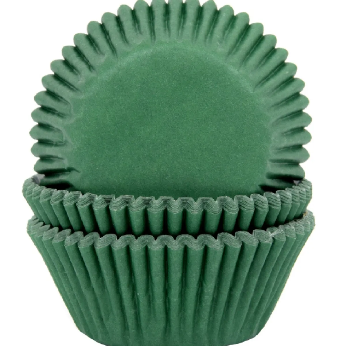 House of Marie Cupcake Vormpjes HoM Donker Groen 50x33mm. 500st. Discount