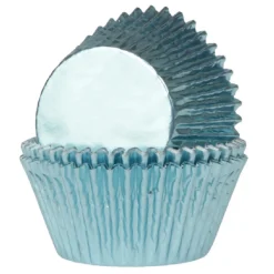 House of Marie Cupcake Vormpjes HoM Folie Baby Blauw 51x38mm. 500st. New
