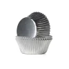 House of Marie Cupcake Vormpjes HoM Folie Zilver 51x38mm. 24st.