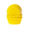 House of Marie Cupcake Vormpjes HoM Geel 50x33mm. 500st. Best