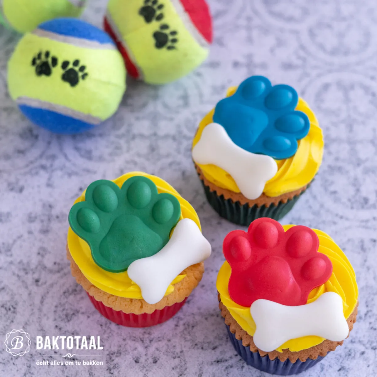 House of Marie Cupcake Vormpjes HoM Grasgroen 50x33mm. 50st. Hot