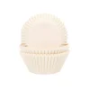 House of Marie Cupcake Vormpjes HoM Ivoor 50x33mm. 50st. New
