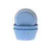 House of Marie Cupcake Vormpjes HoM Licht Blauw 50x33mm. 500st.