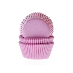 House of Marie Cupcake Vormpjes HoM Licht Roze 50x33mm. 500st. Outlet