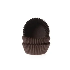 House of Marie Cupcake Vormpjes HoM MINI Bruin 35x23mm. 60 st. Discount