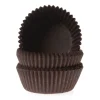 House of Marie Cupcake Vormpjes HoM MINI Bruin 35x23mm. 500st. Hot