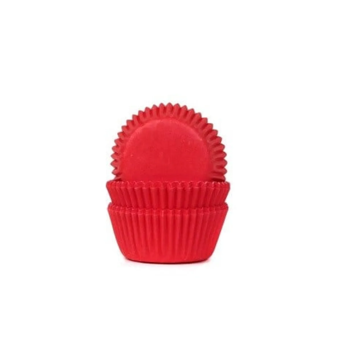 House of Marie Cupcake Vormpjes HoM MINI Dieprood 35x23mm. 60st. Discount
