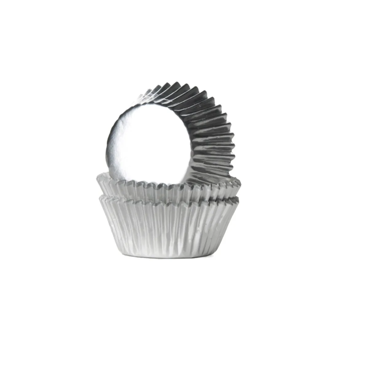 House of Marie Cupcake Vormpjes HoM MINI Folie Zilver 35x21mm. 36st. Sale