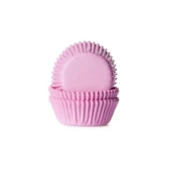 House of Marie Cupcake Vormpjes HoM MINI Licht Roze 35x23mm. 60st. New