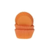 House of Marie Cupcake Vormpjes HoM MINI Oranje 35x23mm. 60st. Clearance