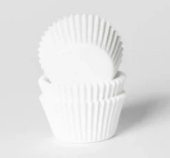House of Marie Cupcake Vormpjes HoM MINI Wit 35x23mm. 500st. Sale
