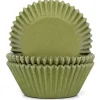 House of Marie Cupcake Vormpjes HoM Mosgroen 50x33mm. 50st. Sale