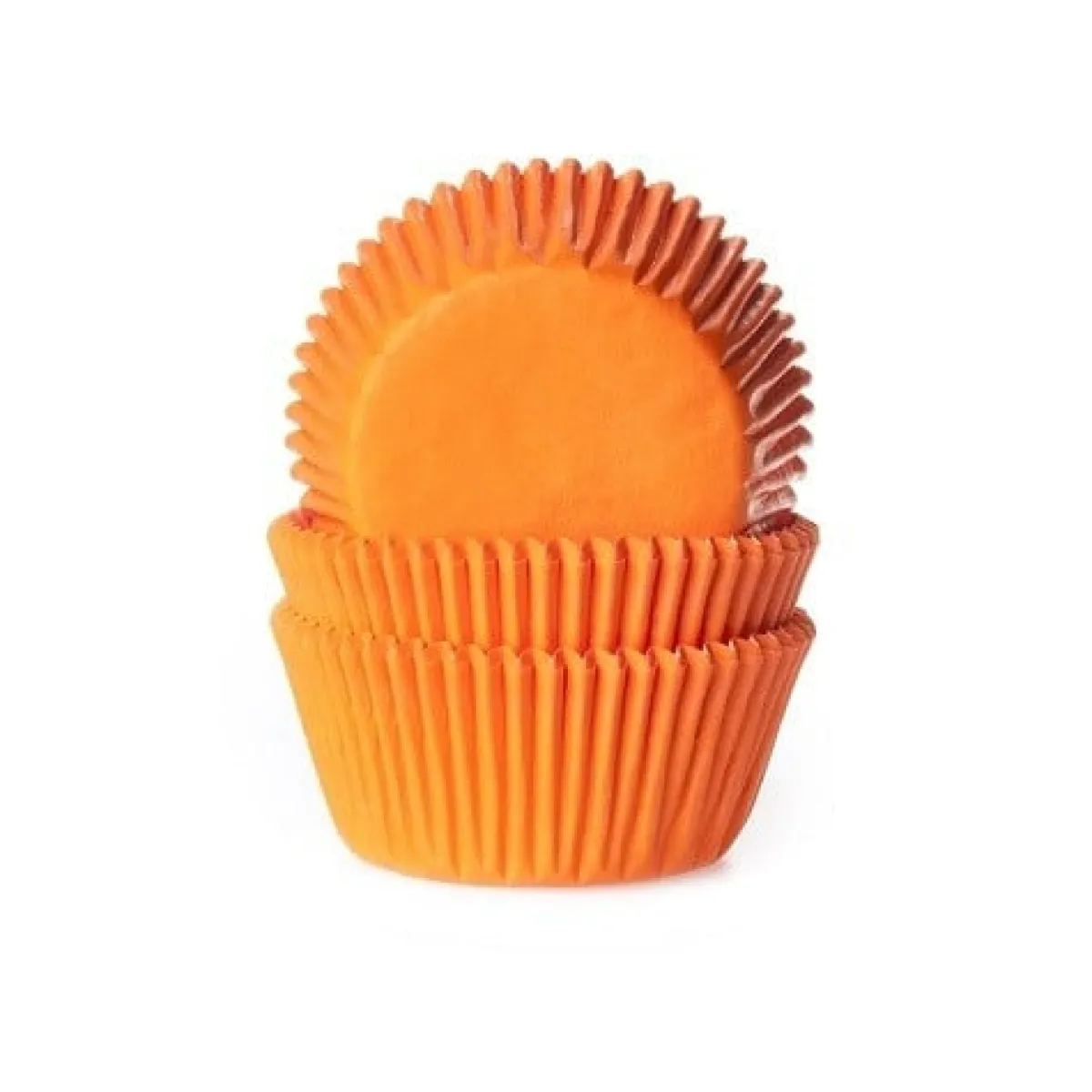 House of Marie Cupcake Vormpjes HoM Oranje 50x33mm. 50st. Best