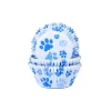 House of Marie Cupcake Vormpjes HoM Pootafdruk Blauw 50x33mm. 50st. New