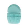 House of Marie Cupcake Vormpjes HoM Turquoise 50x33mm. 50st. Outlet