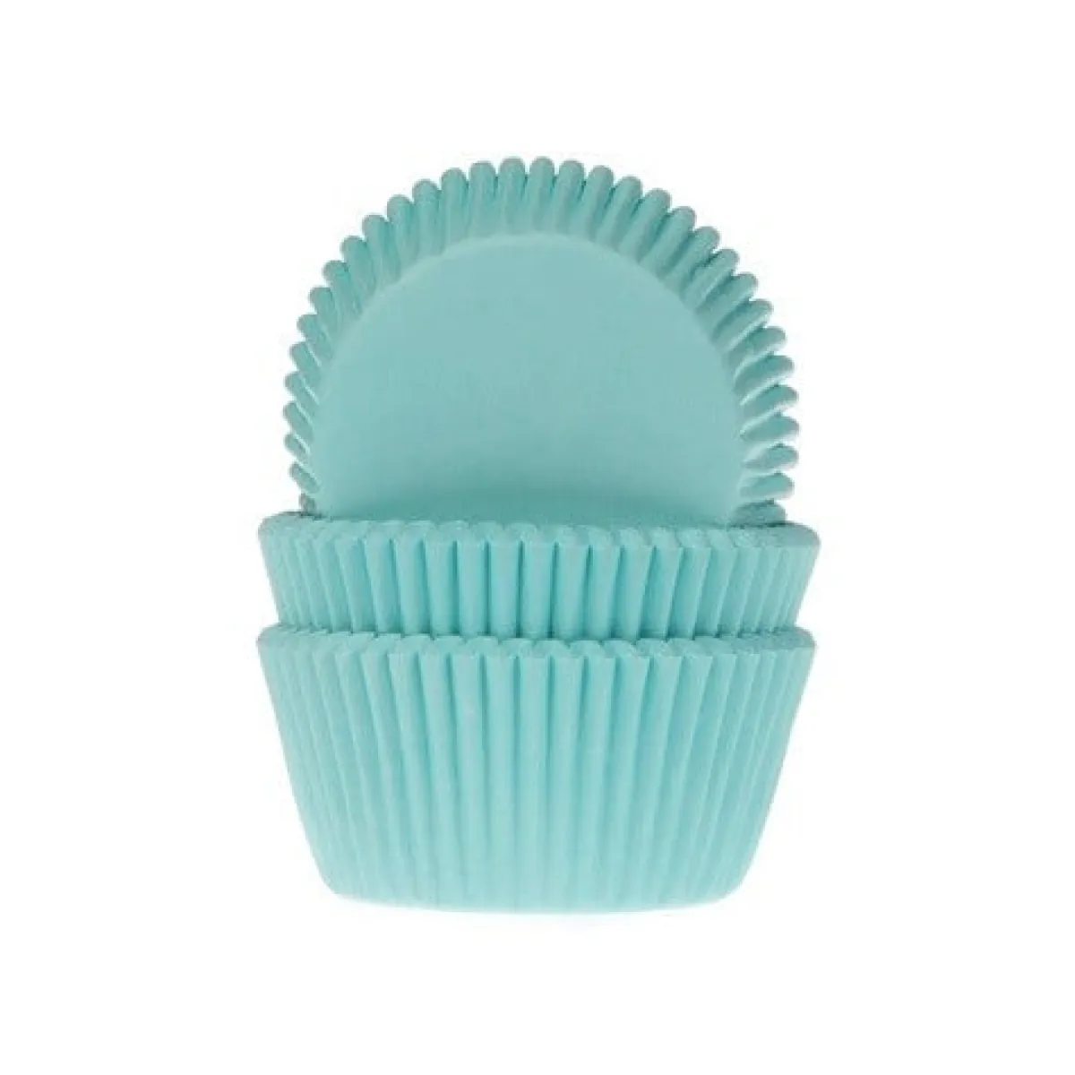 House of Marie Cupcake Vormpjes HoM Turquoise 50x33mm. 50st. Outlet