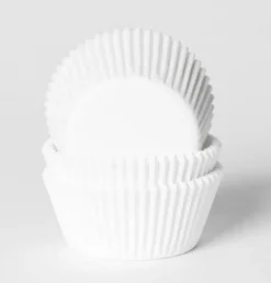 House of Marie Cupcake Vormpjes HoM Wit 50x33mm. 50st.