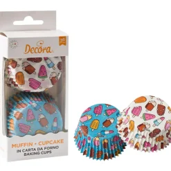 Decora Cupcake Vormpjes IJsjes Ø50x32(h)mm 36 stuks Online