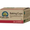 If You Care Cupcake Vormpjes Kraft Jumbo Ongebleekt 62x40mm 24st. Hot