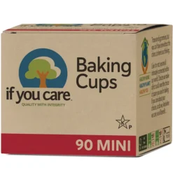 If You Care Cupcake Vormpjes Kraft Mini Ongebleekt 35x19mm 90st. Best