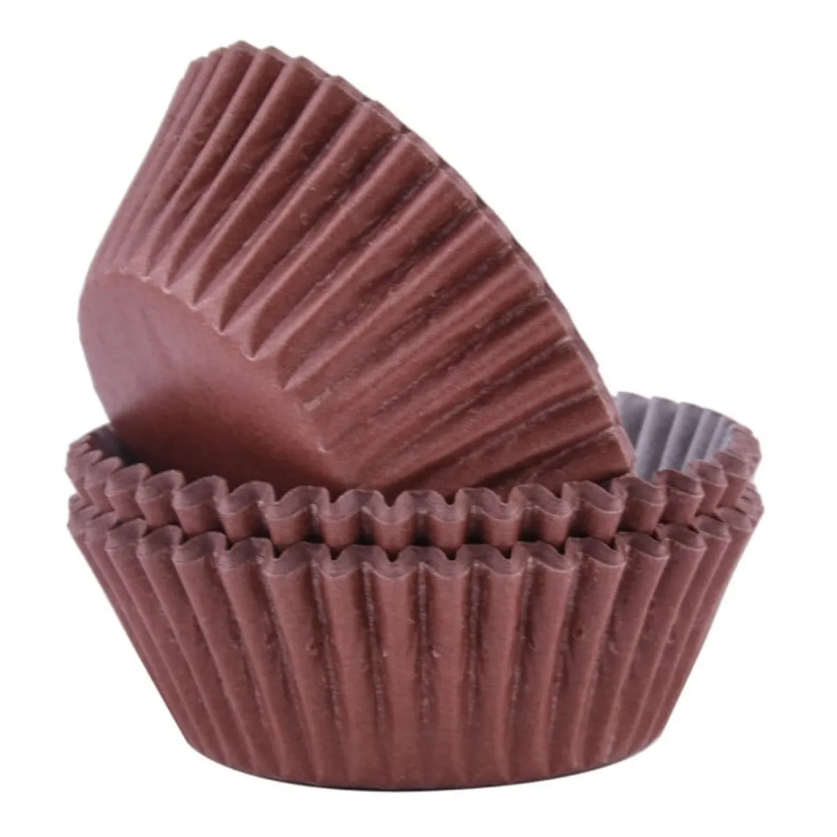 PME Cupcake Vormpjes Chocolade Bruin 60 stuks Best