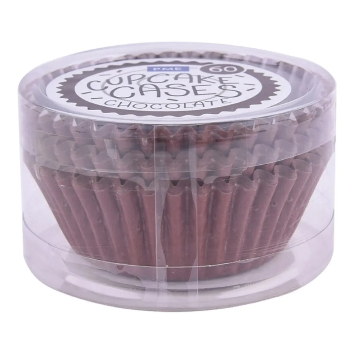 PME Cupcake Vormpjes Chocolade Bruin 60 stuks Best