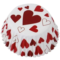 PME Cupcake Vormpjes Hartjes 30 stuks Clearance