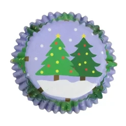 PME Cupcake Vormpjes Kerstbomen 30 stuks