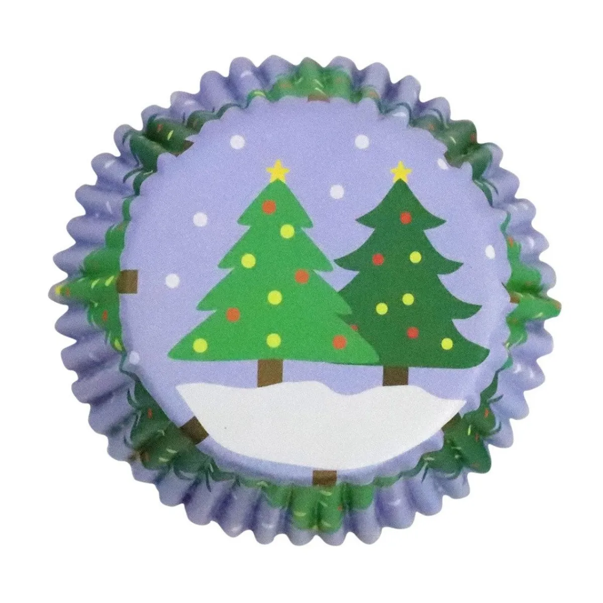 PME Cupcake Vormpjes Kerstbomen 30 stuks