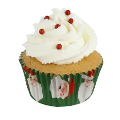 PME Cupcake Vormpjes Kerstman 30 stuks Clearance