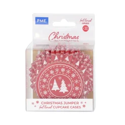 PME Cupcake Vormpjes Kersttrui 30 stuks New